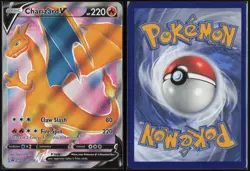 CHARIZARD V SWSH050 PROMO SWSH BLACK STAR POKEMON - Image 3
