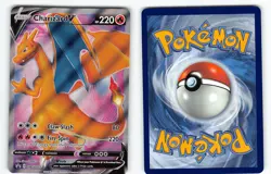 CHARIZARD V SWSH050 PROMO SWSH BLACK STAR POKEMON NM - Image 1