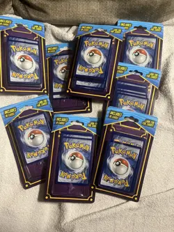 POKEMON 9 Packs of 10 Cards Look for Foil Card Sealed UNOPENED MJ Holding - Image 2