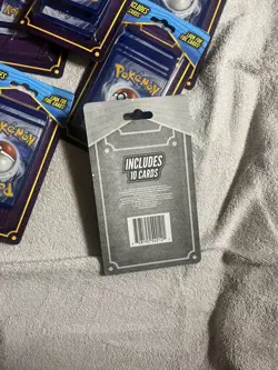 POKEMON 9 Packs of 10 Cards Look for Foil Card Sealed UNOPENED MJ Holding - Image 3