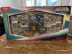 Prismatic Evolutions Lucario & Tyranitar EX Premium Collection - Pokemon Cards - Image 1
