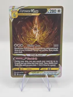 Pokemon TCG Arceus VSTAR GG70/GG70 Crown Zenith Galarian Gallery Holo - Image 1