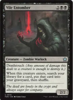 Vile Entomber U Foundations 616 NM MTG - Image 1