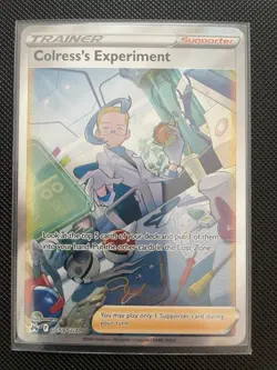 Colress's Experiment Pokemon Crown Zenith Galarian Gallery GG59/GG70 Full Art NM - Image 1
