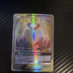 Pokemon Latias & Latios GX TAG TEAM Full Art Holo Ultra Rare 170/181 250HP - Image 1