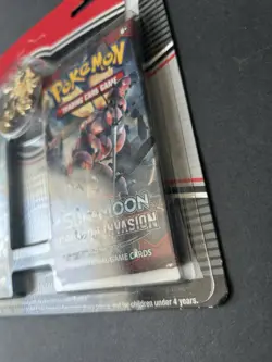 Pokemon TCG Sun & Moon Booster Blister 2 Packs W/ Pin New Sealed - Image 3