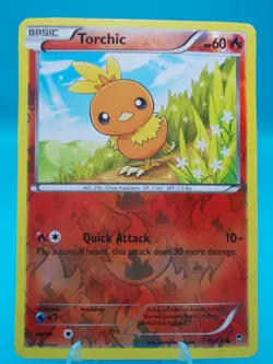 Torchic 12/111 XY - Furious Fists Pokemon TCG Reverse Holo Near Mint/Mint - Image 1