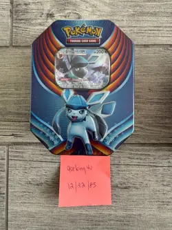Sealed - Glaceon TIN GX Fall Celebration Pokemon TCG New in Box MINT 2018 - Image 1