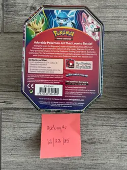 Sealed - Glaceon TIN GX Fall Celebration Pokemon TCG New in Box MINT 2018 - Image 2