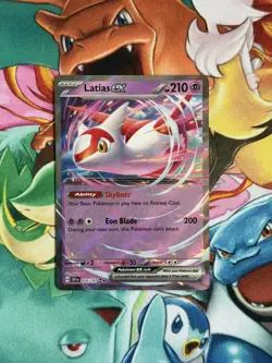 Latias ex 076/191 Surging Sparks Double Rare Pokemon Card - Image 1