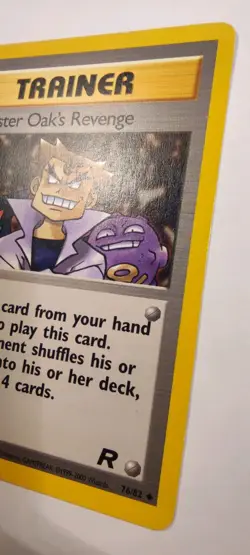 Pokemon Imposter Oak's Revenge 76/82 1. Edition Team Rocket Eng 🇬🇧 Near Mint - Image 3