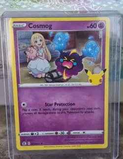 Pokemon Cosmog 013/025 - McDonald’s 25th Anniversary Promo Pikachu Stamp NM/M - Image 1