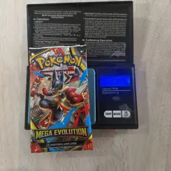 VERY HEAVY 22.7g! Pokemon TCG Mega Evolution Sleeved Booster Pack (SEALED) - Image 1