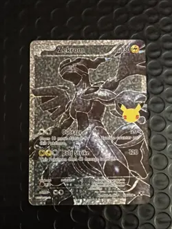 Pokemon TCG Zekrom 114/114 Full Art Celebrations 25th Anniversary Mint Condition - Image 1