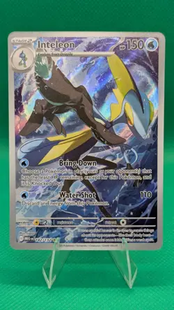 Inteleon 142/132 Me01: Mega Evolution Holo NM Pokemon TCG - Image 1