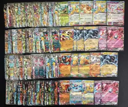 Pokemon Bulk Lot 200 ex RR Japanese TCG Glaceon Eevee Sylveon jolteon A16 FI38 - Image 1