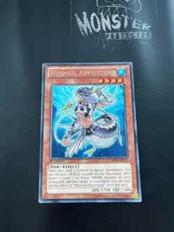 YUGIOH MERMAIL ABYSSTURGE RARE ABYR-EN017 1ST EDITION - Image 1