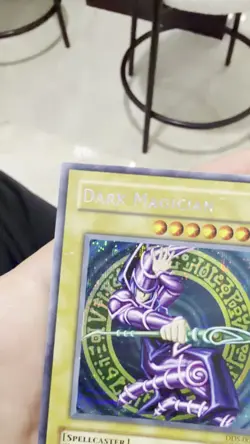 Yugioh Dark Magician DDS-002 Secret Parallel Rare Promo MP - Image 2