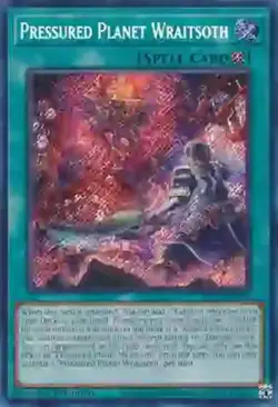 Yugioh! Pressured Planet Wraitsoth - RA02-EN073 - Secret Rare - 1st Edition Near - Image 1