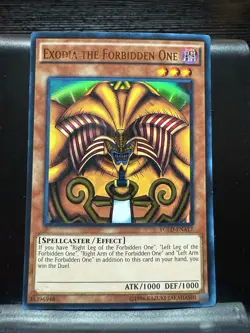Yugioh Exodia The Forbidden One YGLD-ENA17 - Image 1