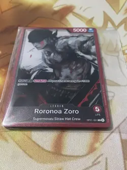 Custom Zoro Leader | One Piece Card Game - Image 2
