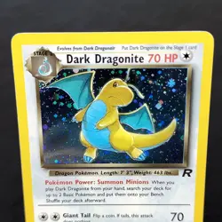 Dark Dragonite Holo 5/82 Team Rocket 1999 WOTC Pokemon Card Vintage Rare NM⭐ - Image 3