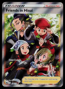 Pokemon Card - Friends in Hisui Crown Zenith 148/159 Ultra Rare - Image 1