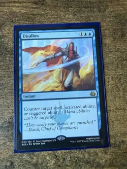 Disallow - Aether Revolt (AER) MTG Rare #31 | Regular Card - Image 1