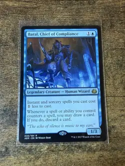 Baral, Chief of Compliance Aether Revolt Magic The Gathering MTG Card - Image 1