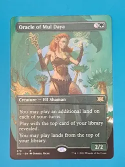 MTG TCG Magic the Gathering Oracle of Mul Daya Double Masters 2022 Rare LP - Image 1