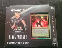 Magic: The Gathering Final Fantasy VII Commander Deck, Limit Break - NEW SEALED - Image 1