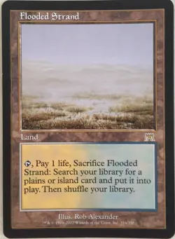 Flooded Strand X1 Onslaught Mtg Magic the Gathering - Image 1