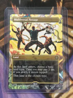 Multiversal Passage (Borderless) #0206 Marvel MTG Spider-Man - Pack Fresh NM 🔥 - Image 3