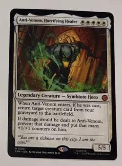 Magic The Gathering Anti-Venom Horrifying Healer Mythic Spider-Man Regular - Image 1