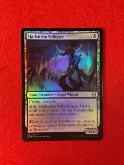 Hailstorm Valkyrie - Foil - Kaldheim - Magic the Gathering - MTG - Image 1