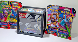 Pokemon Phantasmal Flames (ME02) Booster Box + Art set of Sleeved Packs (Sealed) - Image 3