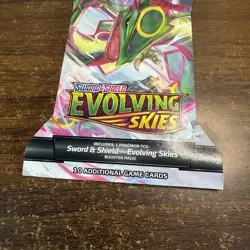 Pokemon TCG: Sword & Shield Evolving Skies Sleeved Rayquaza Lot of 4 - Image 3