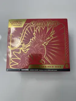 Nintendo Pokemon TCG Scarlet & Violet Elite Trainer Box - 9 Packs 820650853418 - Image 1