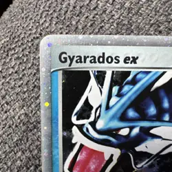 Pokemon TCG Gyarados EX Fire Red Leaf Green Holo Rare Card 109/112 DMG Creased - Image 3