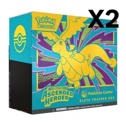 X2 Pokemon TCG Ascended Heroes Pokemon Center ETB - PRESALE 02/20/26 - Image 1