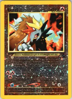 Pokemon TCG Entei Wizards Black Star Promos 34 Holo Promo Promo - Image 1