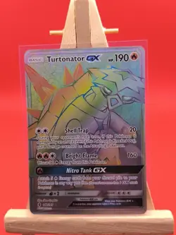 Turtonator Gx 148/145 Guardians Rising Secret Rainbow Rare Pokemon Card * New * - Image 3