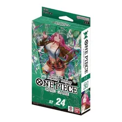 One Piece GREEN Jewelry Bonney Starter Deck [ST-24] New Sealed English - Image 1