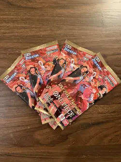 One Piece Card Game TCG EB03 Heroines Sealed Booster Packs X4 Japanese JP - Image 1