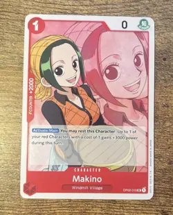 One Piece Card Game: Makino OP02-015 UC Uncommon Paramount War Near Mint English - Image 1