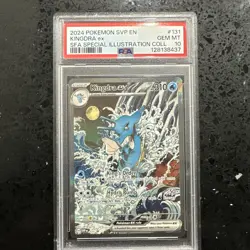 Pokemon TCG Kingdra EX Sir 131 SV Shrouded Fable Promo Card PSA 10 - Image 1