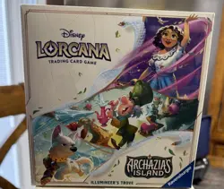 Disney Lorcana: Archazia's Island Illumineer's Trove Unopened Sealed Box Epcot - Image 1