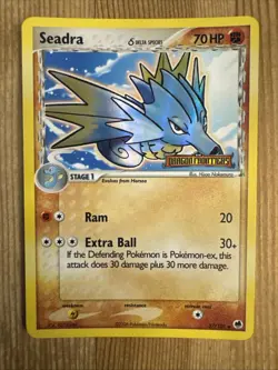 Seadra 37/101 - EX Dragon Frontiers Delta Species - Pokemon TCG Reverse Holo LP - Image 1