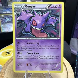 Gengar 60/162 Non Holo Rare XY BREAKthrough Deck Exclusive Pokemon TCG LP - Image 1