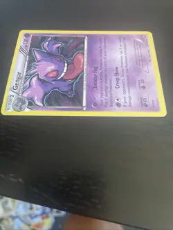 Pokemon Gengar TCG XY Breakthrough Holo Rare Card 60/162 (Cosmos) - Image 3